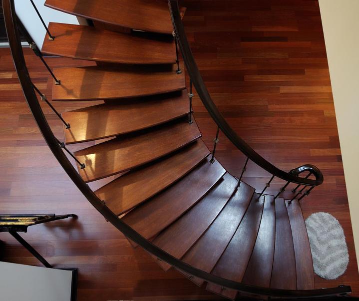 Ponçage d'escalier Le Havre